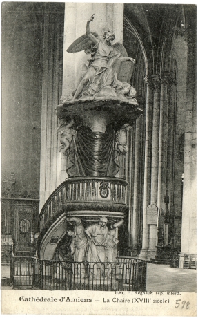 Cathédrale d'Amiens - La Chaire (XVIIIe siècle)