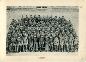 45e R.I.- Laon - mars 1908 - 4ème Compagnie