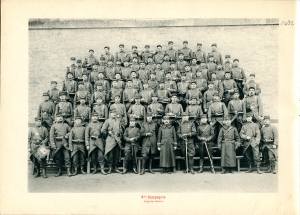 45e R.I.- Laon - mars 1908 - 9ème Compagnie