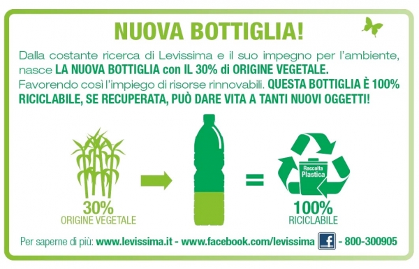 Fig. 11. Campagne Levissima Everyday Climbers. Nouvelle bouteille 30 % végétale