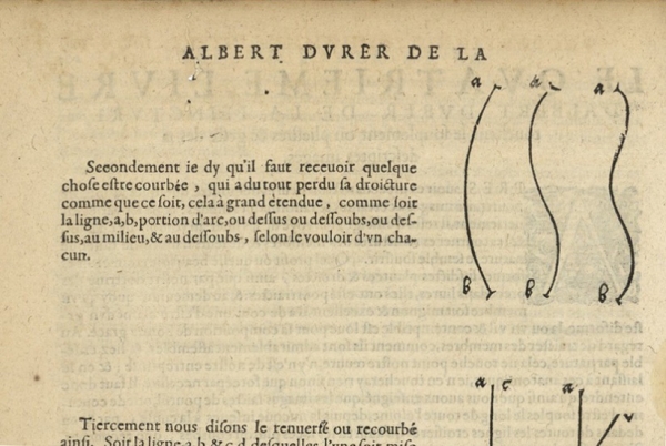 Fig. 18. Les quatre livres d’Albert Durer, Peinctre & Geometricien tres excellent, de la proportion des parties & pourtraicts des corps humains, trad. Loys Meigret, Arnhem, Iean Ieanfz, 1613.